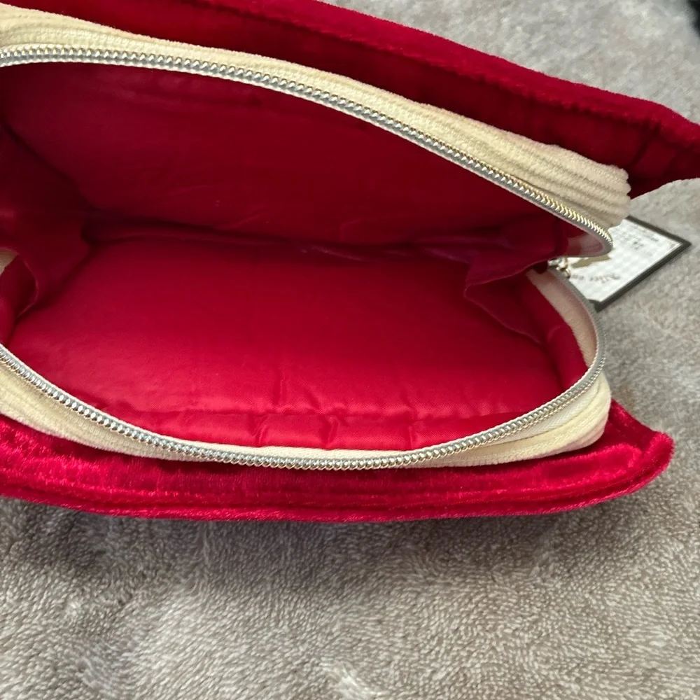 Alice on Wednesday Red Cosmetic Bag